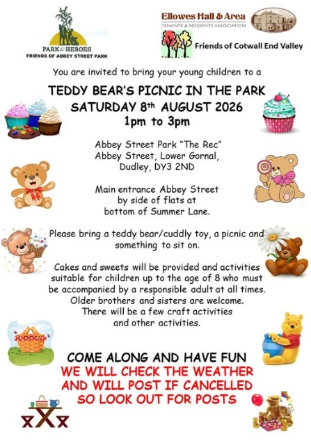 Abbey Street Park - Teddy Bear's Picnic in the Park